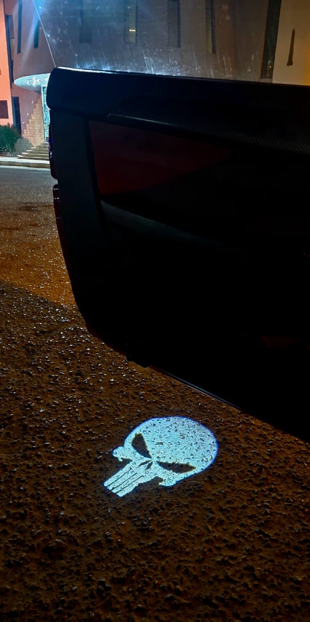 Punisher Welcome Door Lights