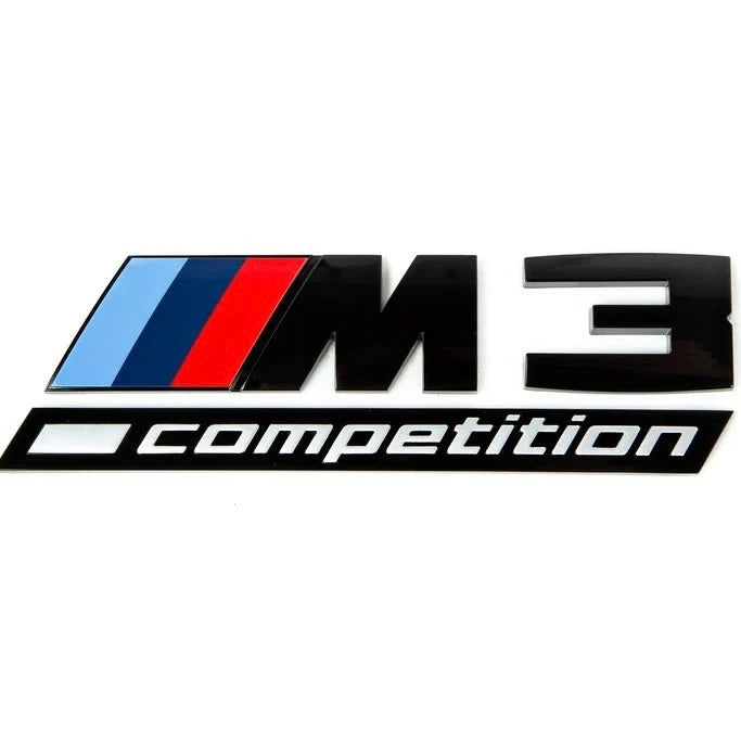 BMW M3 Competition Emblem