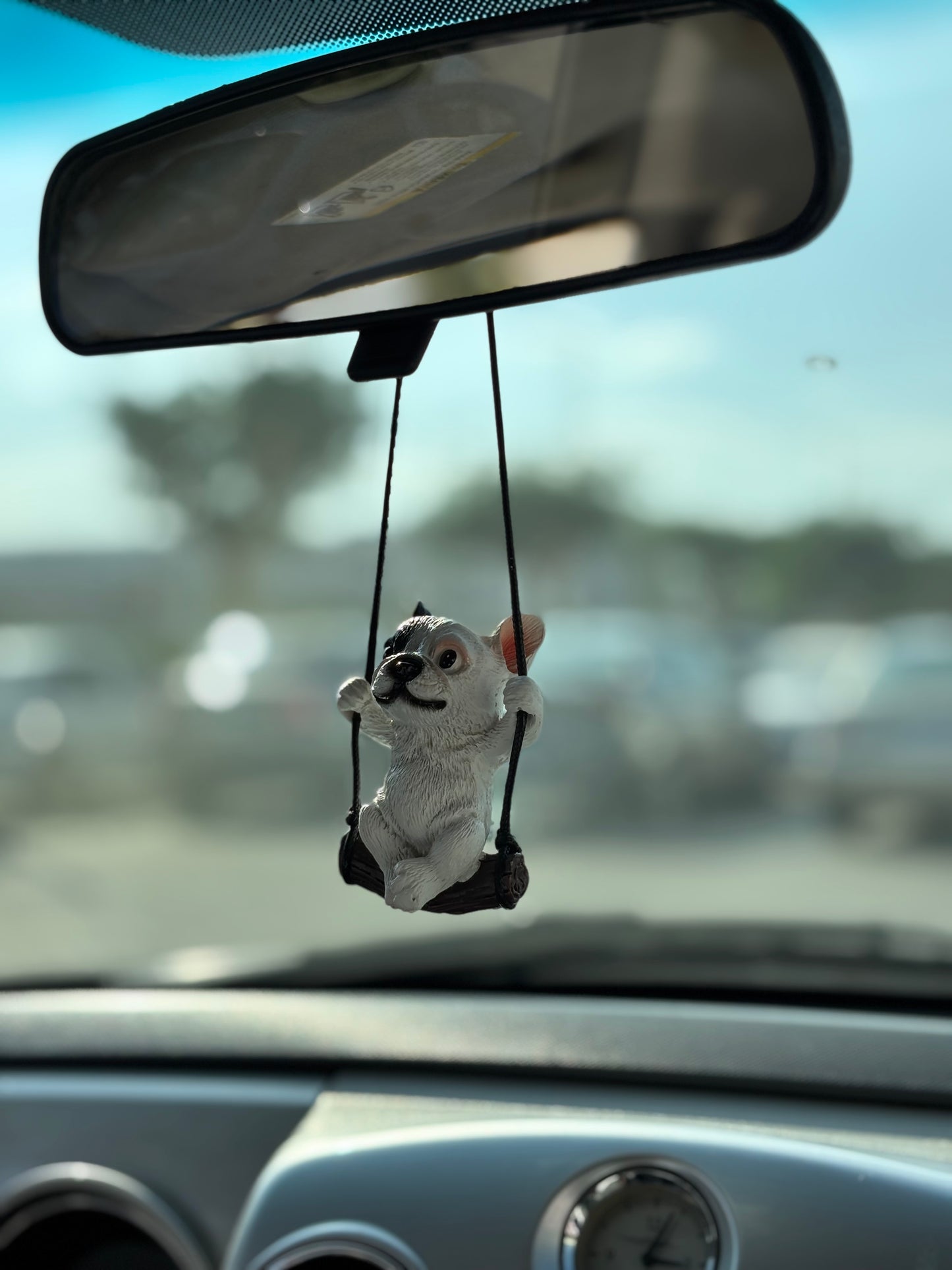 Cool Dog Mirror Pendent