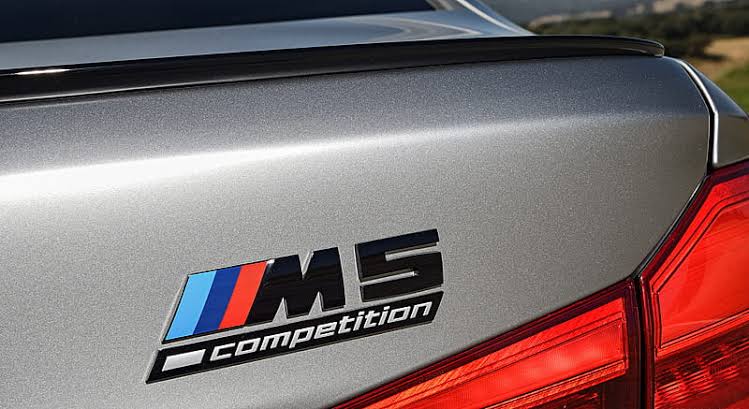 BMW M5 Competition Emblem