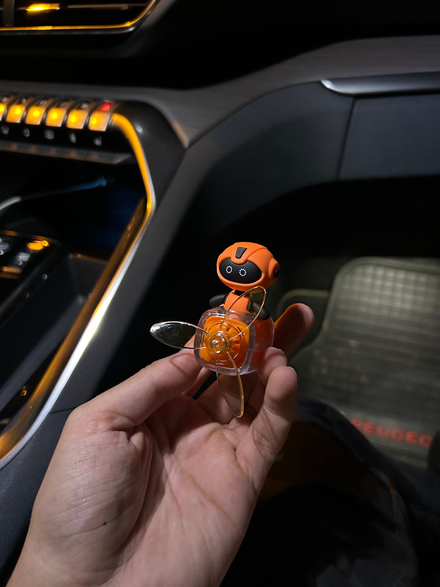 Orange Pilot AC Air Freshener