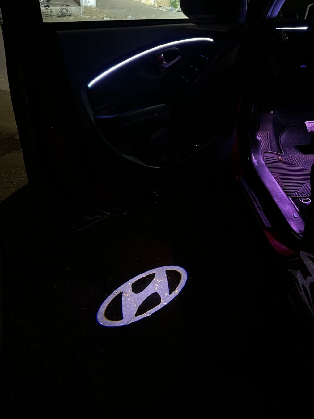 Hyundai Welcome Door Lights