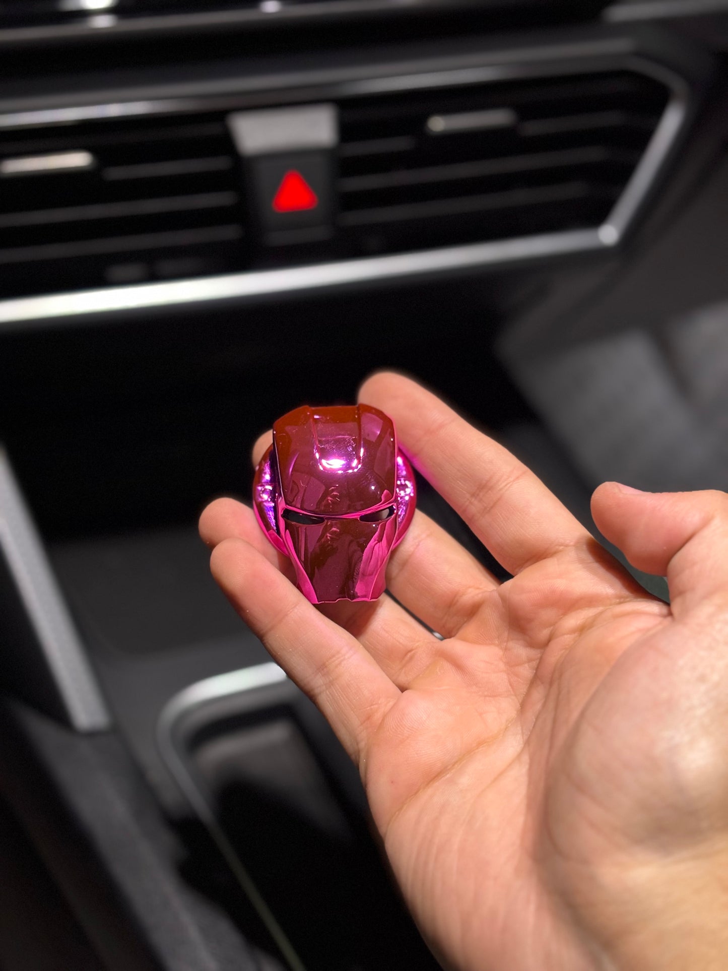 Pink Ironman Start Stop Button Cover