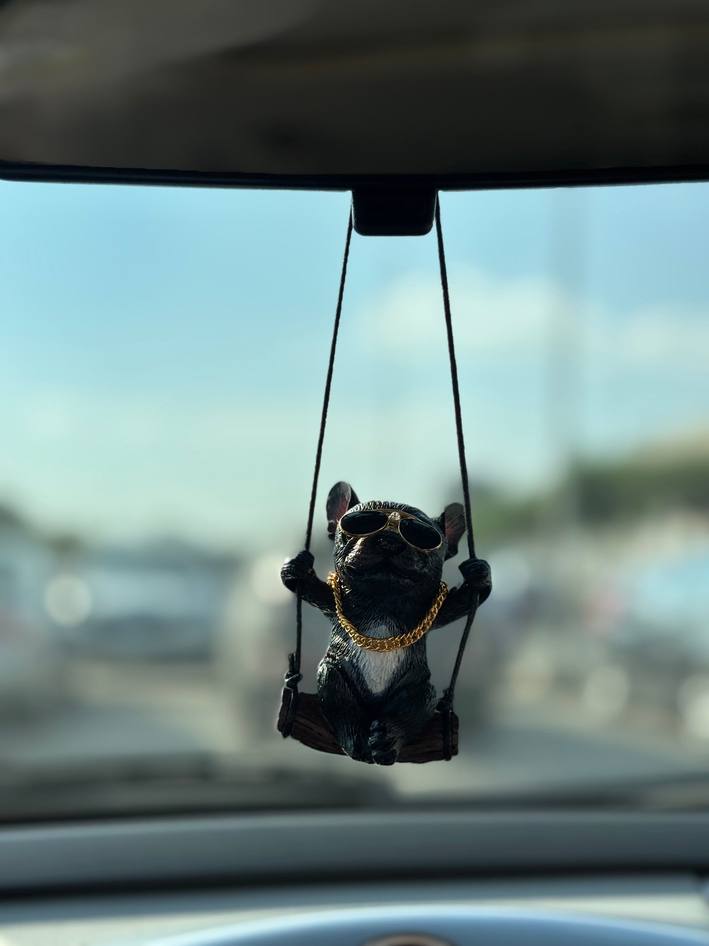Cool Dog Mirror Pendent