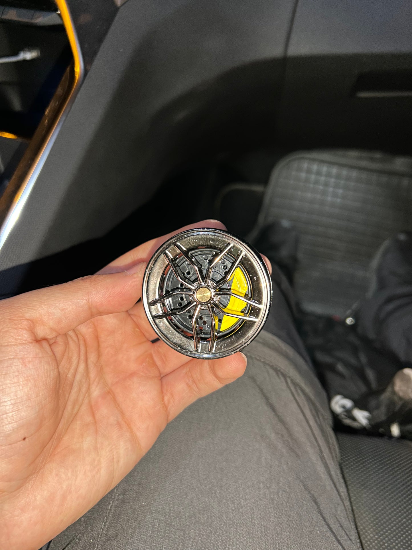 Silver Wheel AC Air Freshener