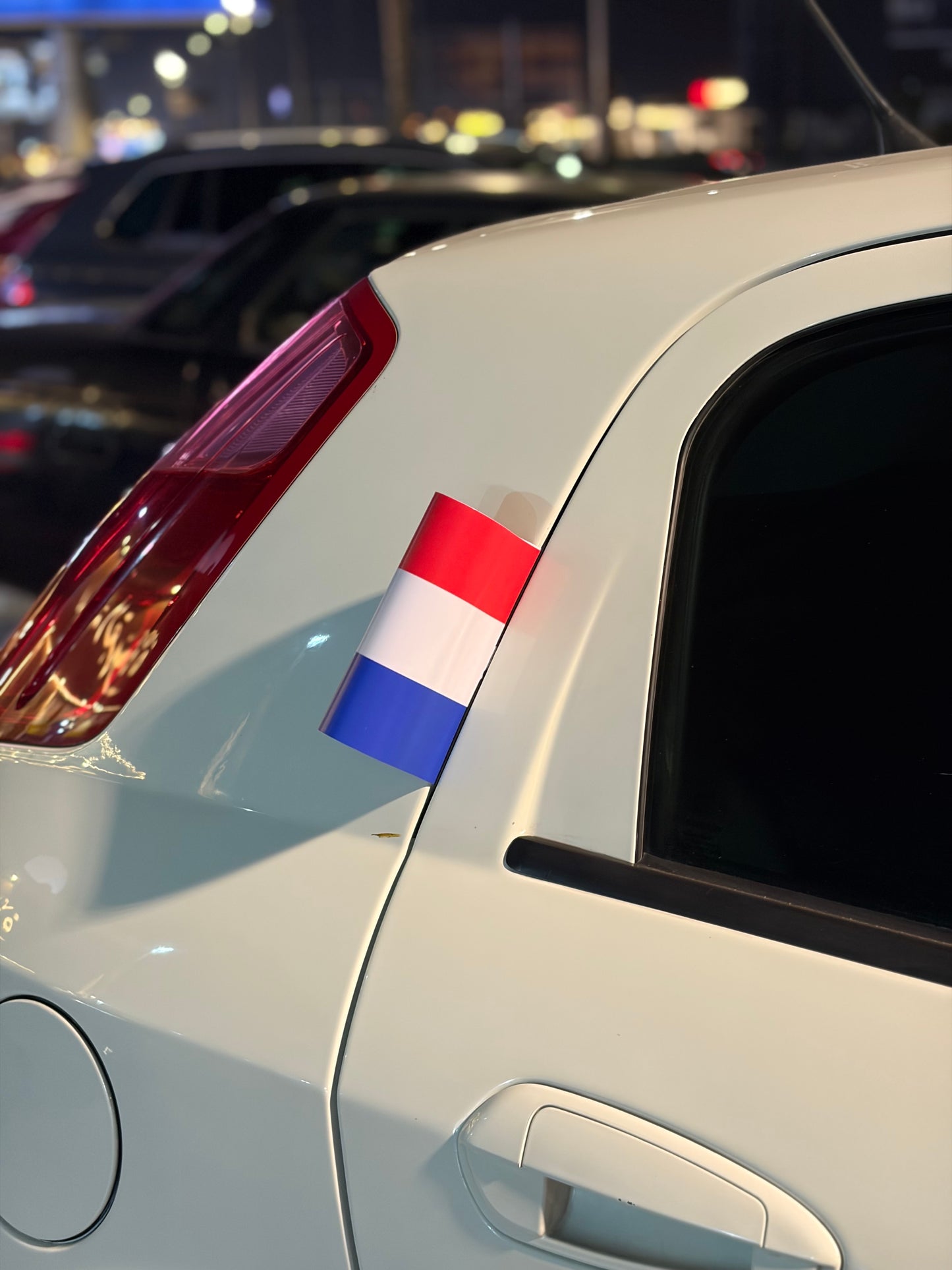 France Flag Car Tag