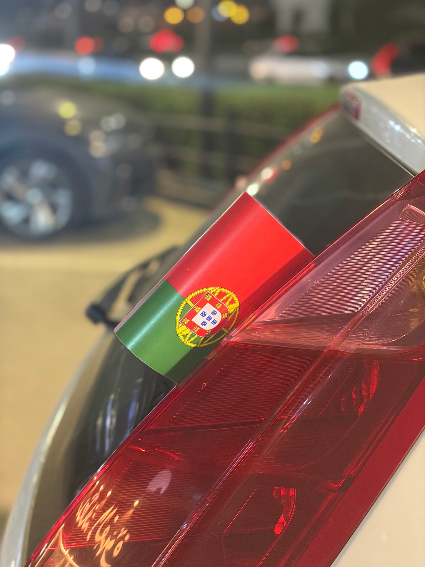 Portugal Flag Car Tag