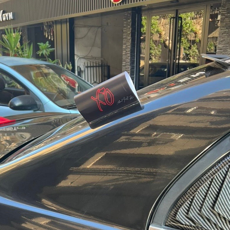 The Weeknd Car Tag