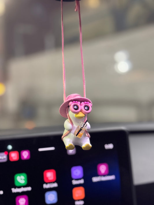 Summer Duck Mirror Pendant