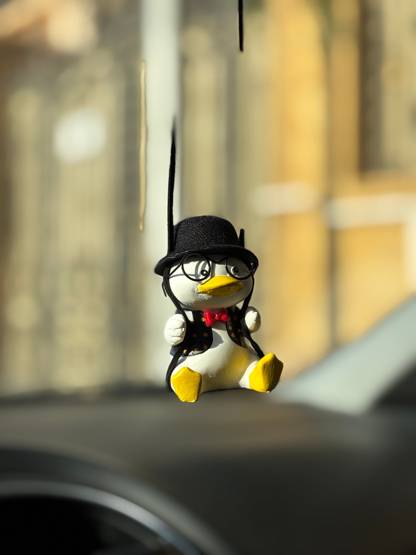 Magician Duck Mirror Pendant