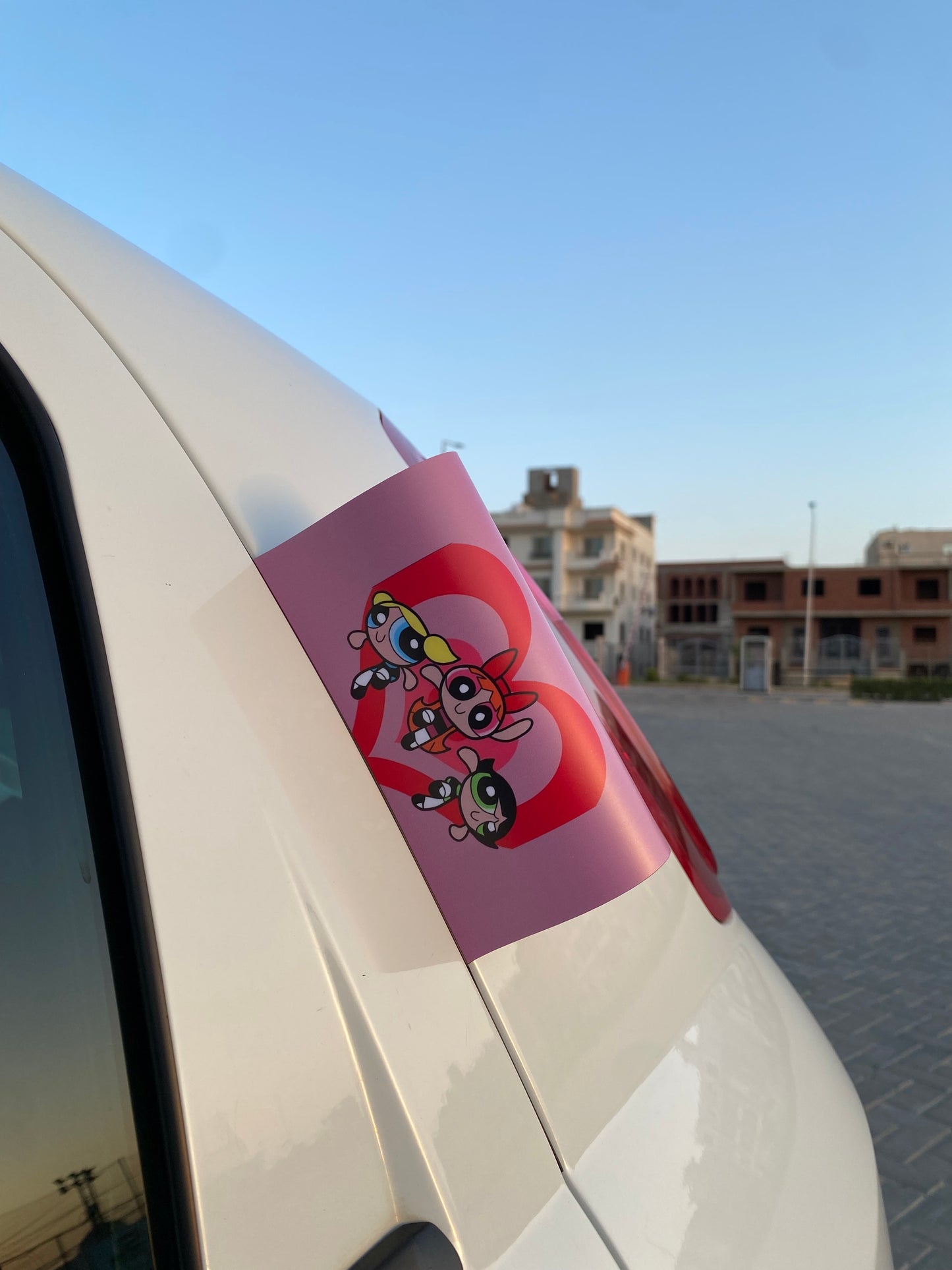 Powerpuff Girls Car Tag