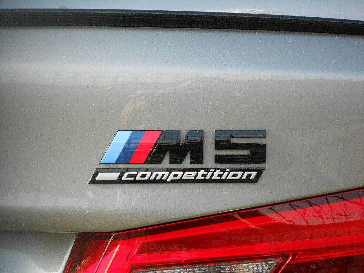 BMW M5 Competition Emblem