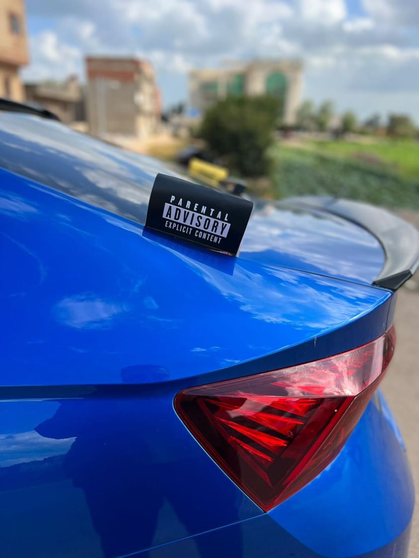 Car Tag Project Parental Advisory Car Tag – X Car Tags
