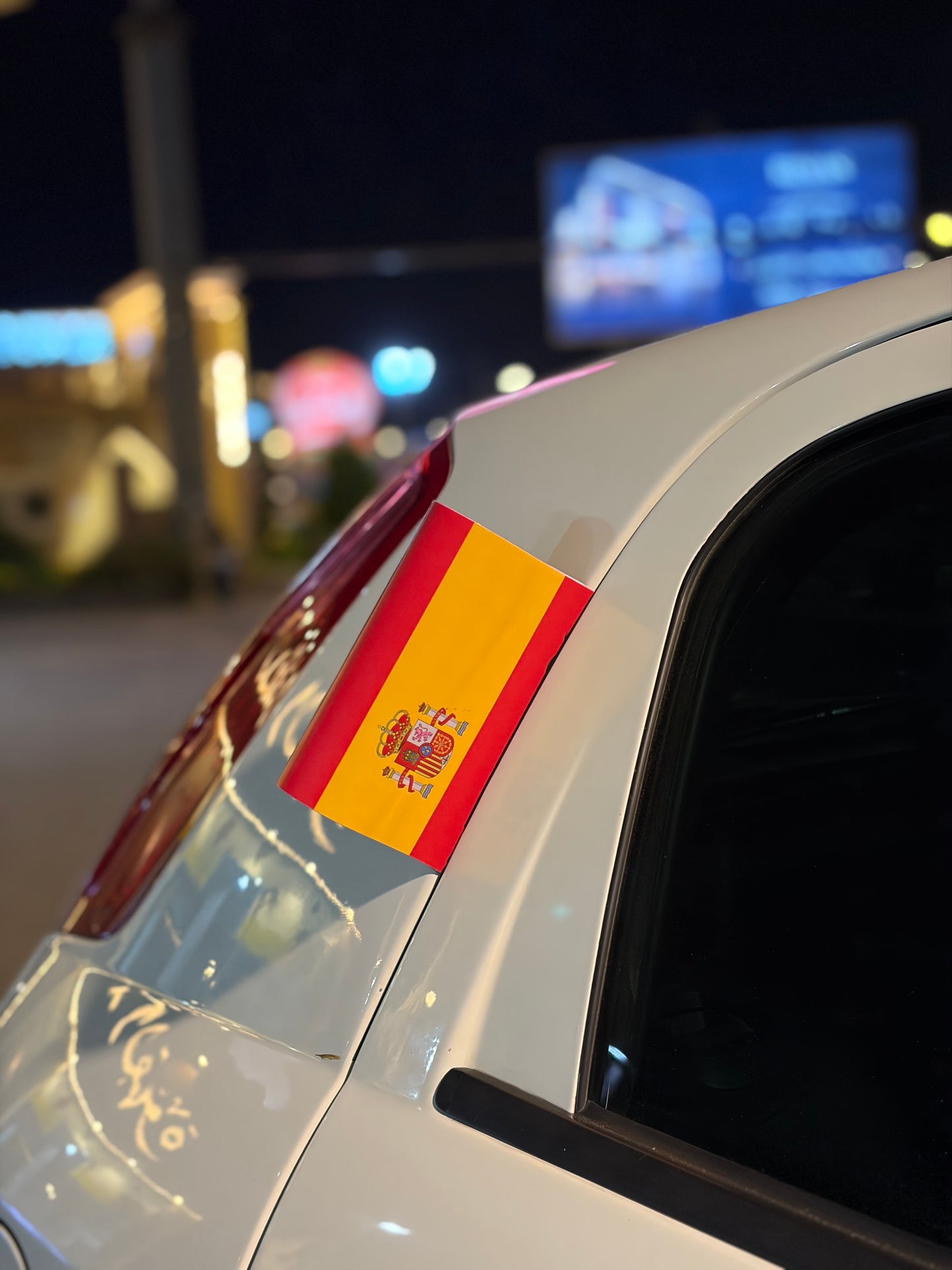 Spain Flag Car Tag