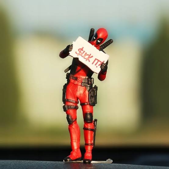 Deadpool Car Figure Pack Of 6