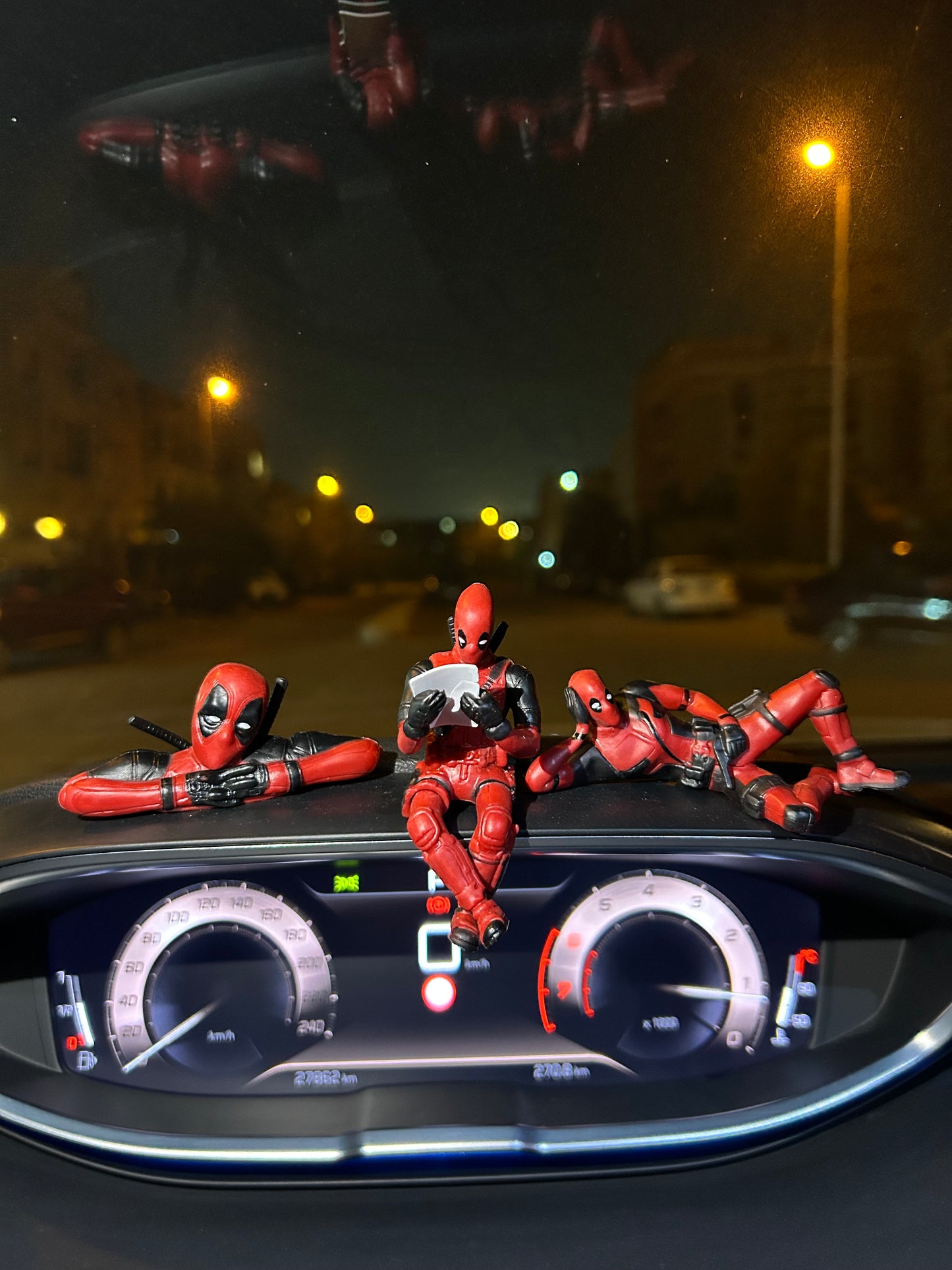 Deadpool Car Figure Pack Of 3