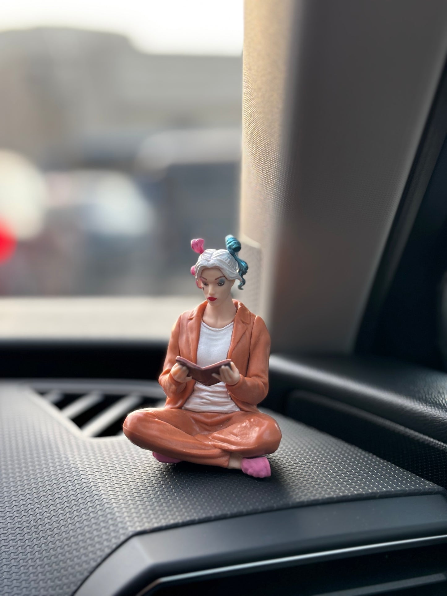 Harley Quinn Car Figure