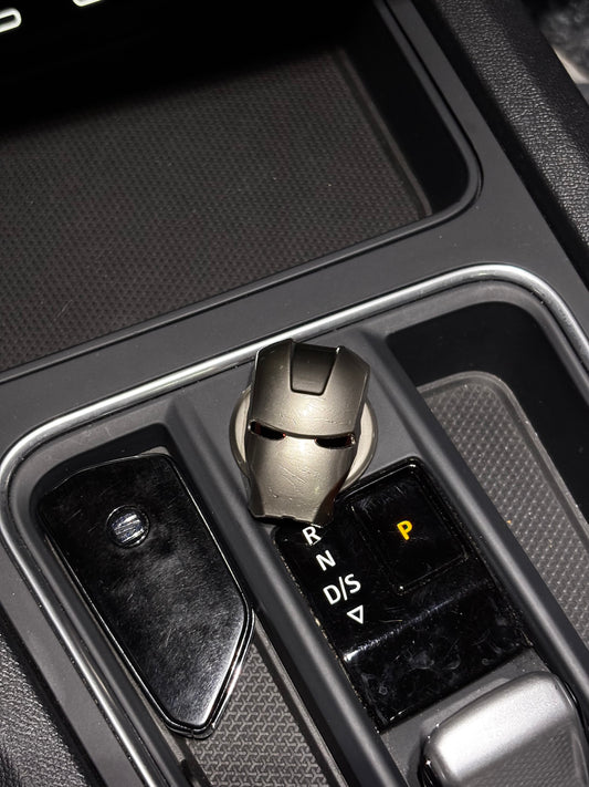 Silver Ironman Start Stop Button Cover