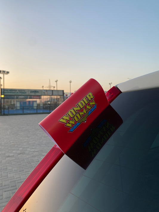 Wonder Woman Car Tag