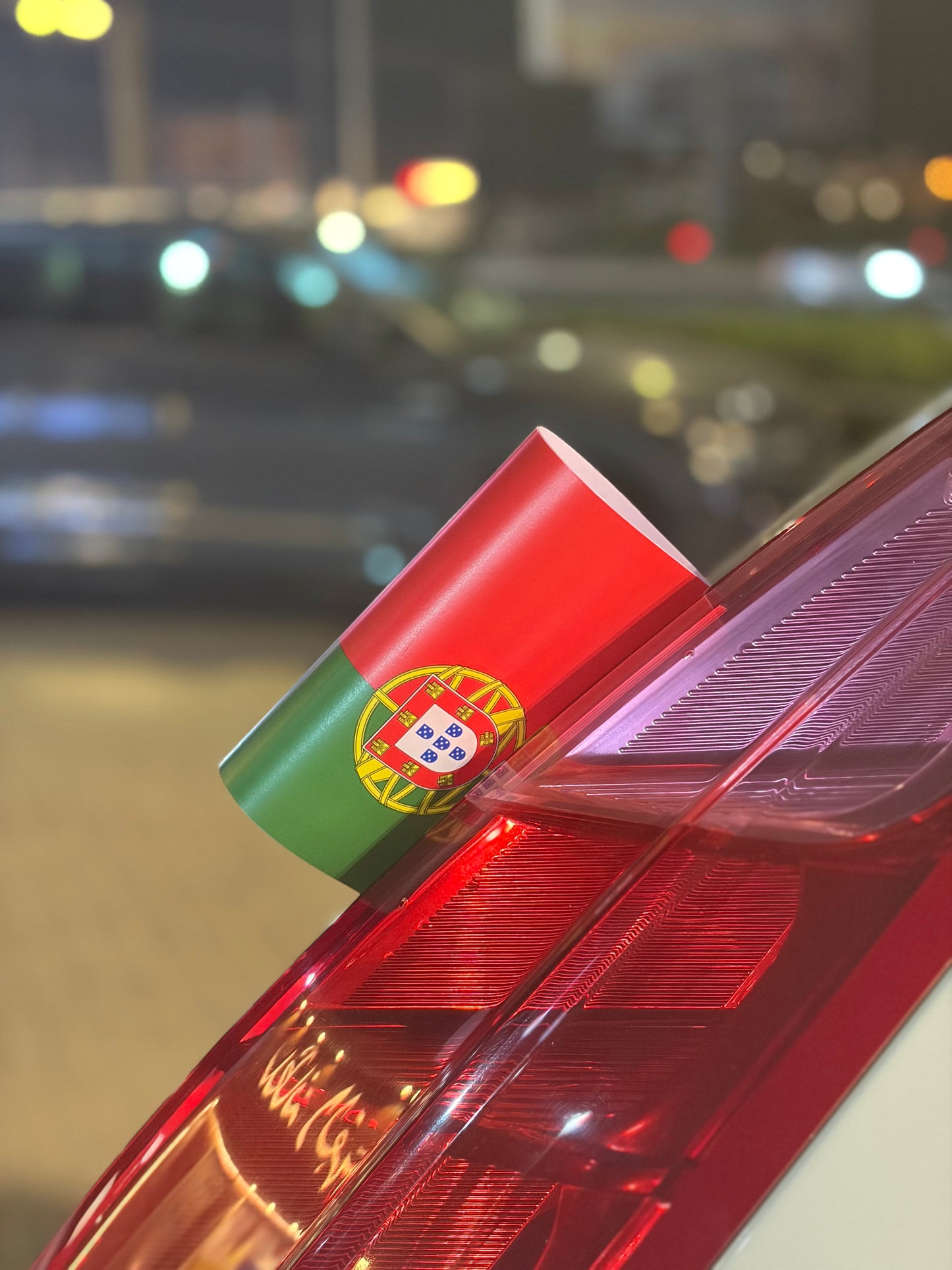Portugal Flag Car Tag