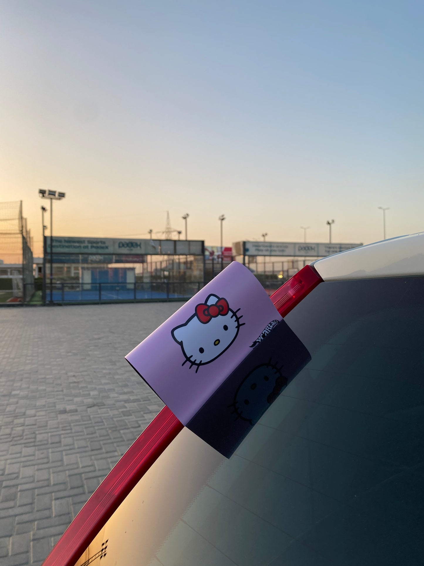 Hello Kitty Car Tag