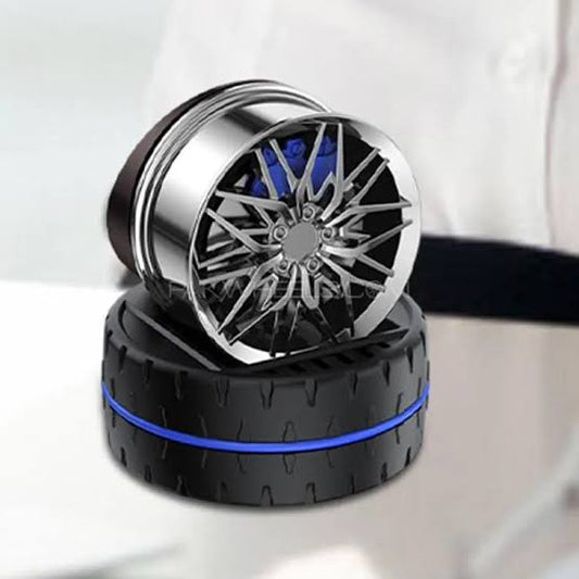 Silver Wheel Air Freshener