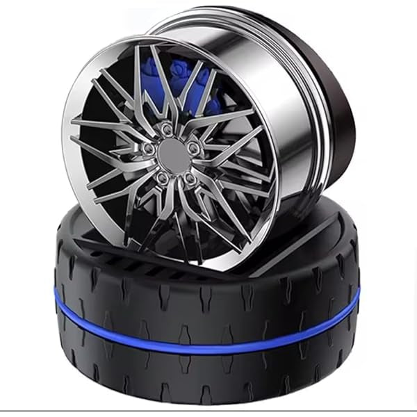 Silver Wheel Air Freshener