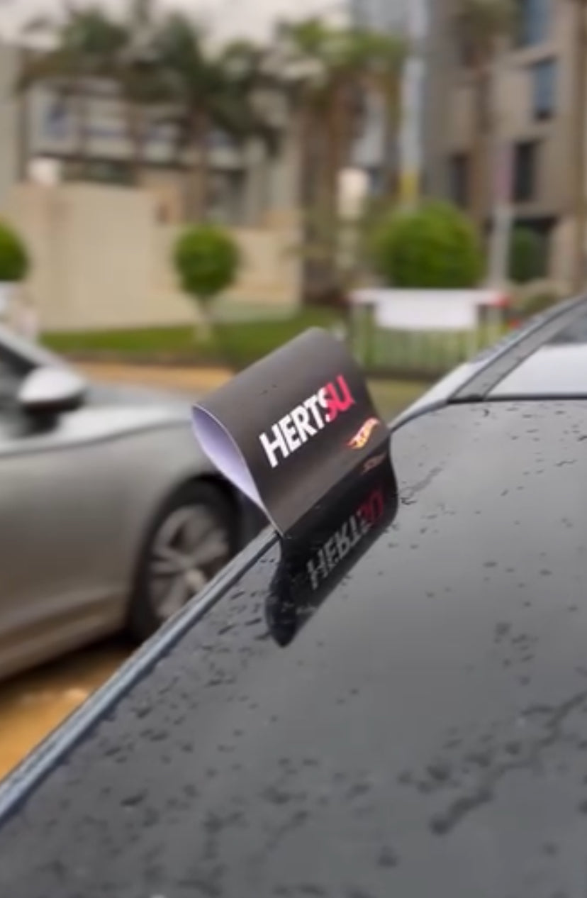 Car Tag Project Hert SU Car Tag – X Car Tags