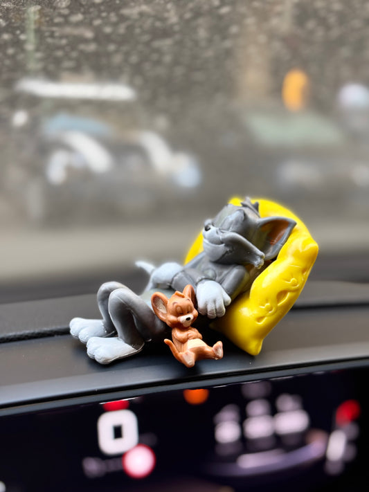 Tom & Jerry Car Figure