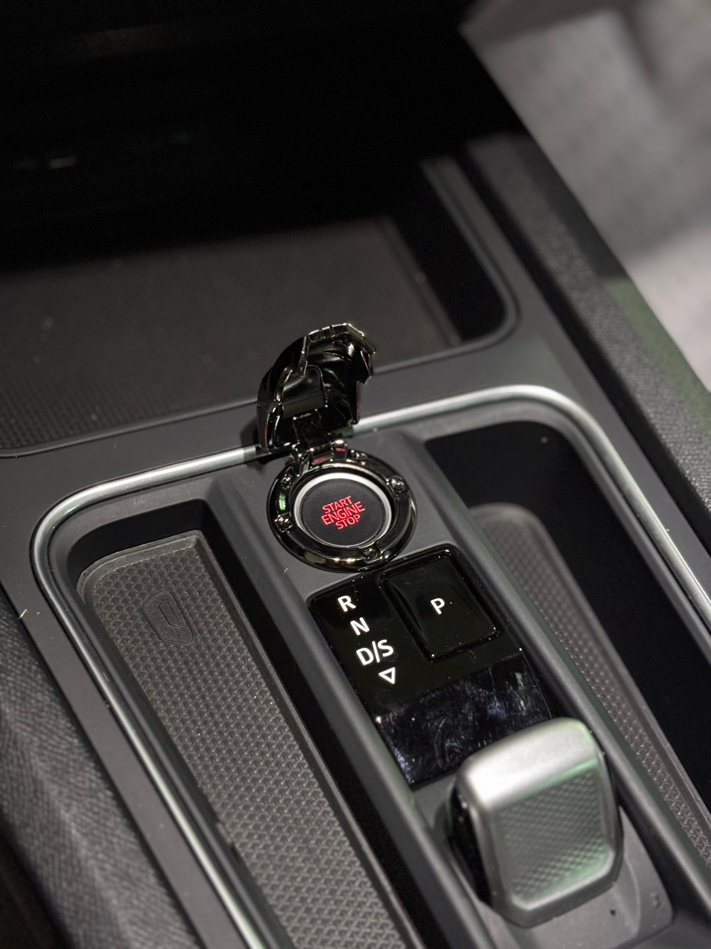 Grey Ironman Start Stop Button Cover