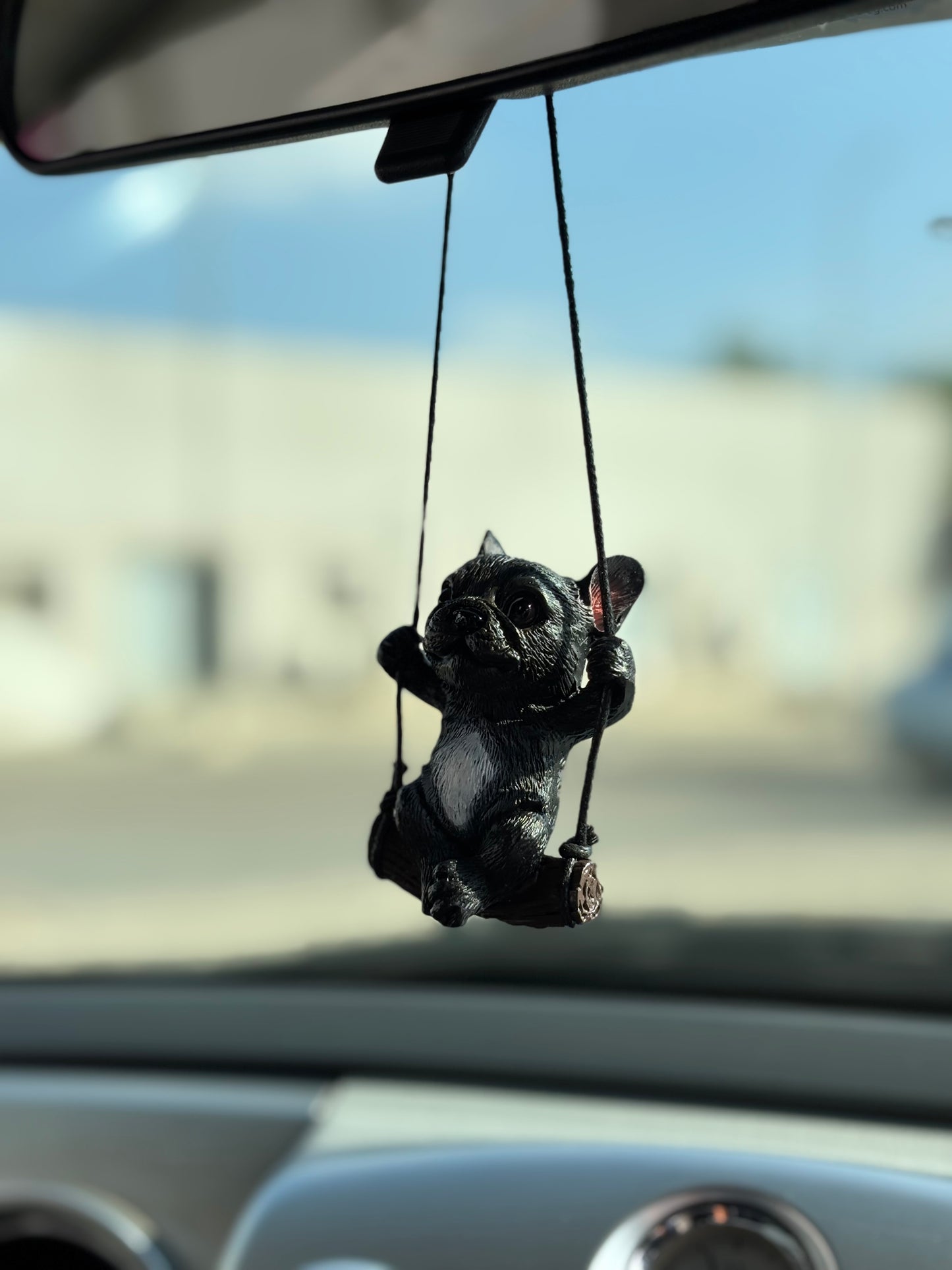 Cool Dog Mirror Pendent