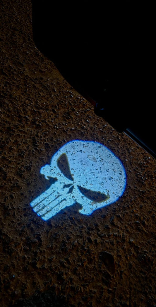 Punisher Welcome Door Lights