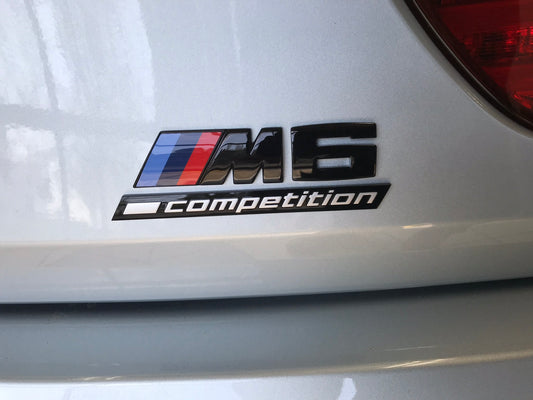 BMW M6 Competition Emblem