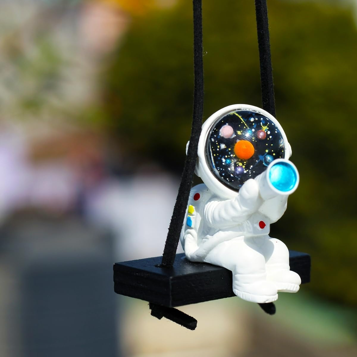 Astronaut Mirror Pendant
