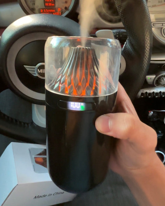 Black Cup Holder Air Freshener