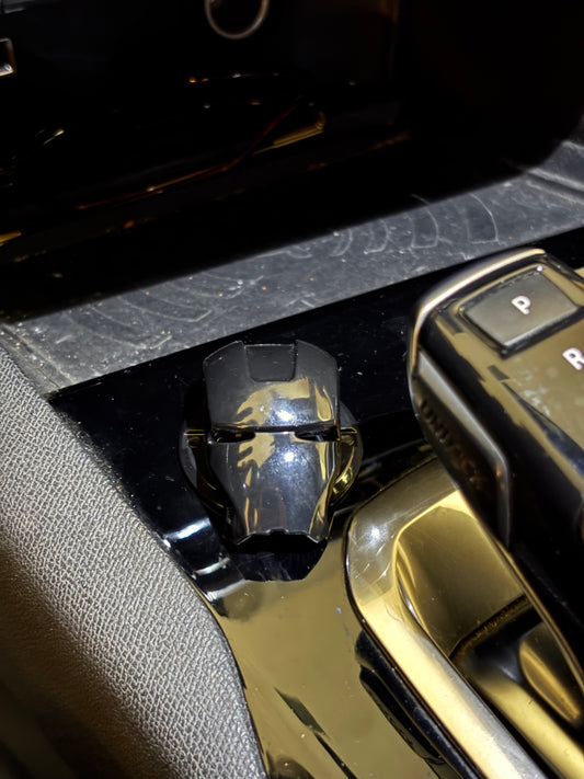 Black Ironman Start Stop Button Cover