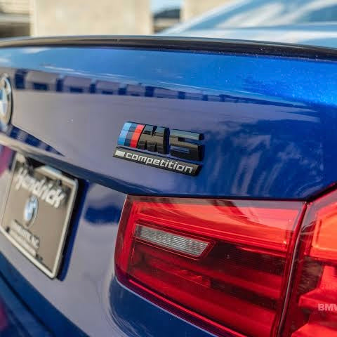 BMW M5 Competition Emblem