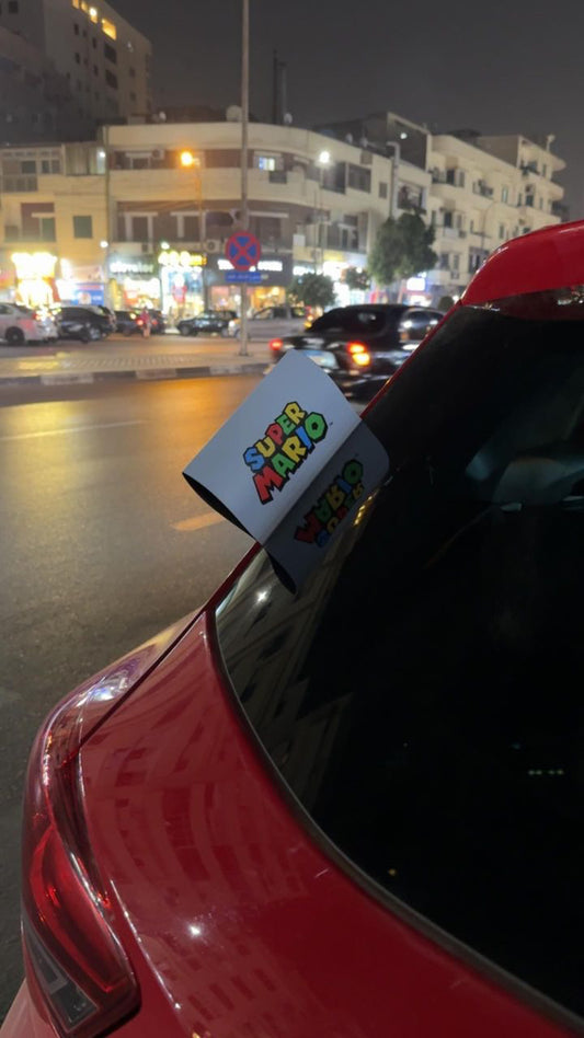 Super Mario Car Tag