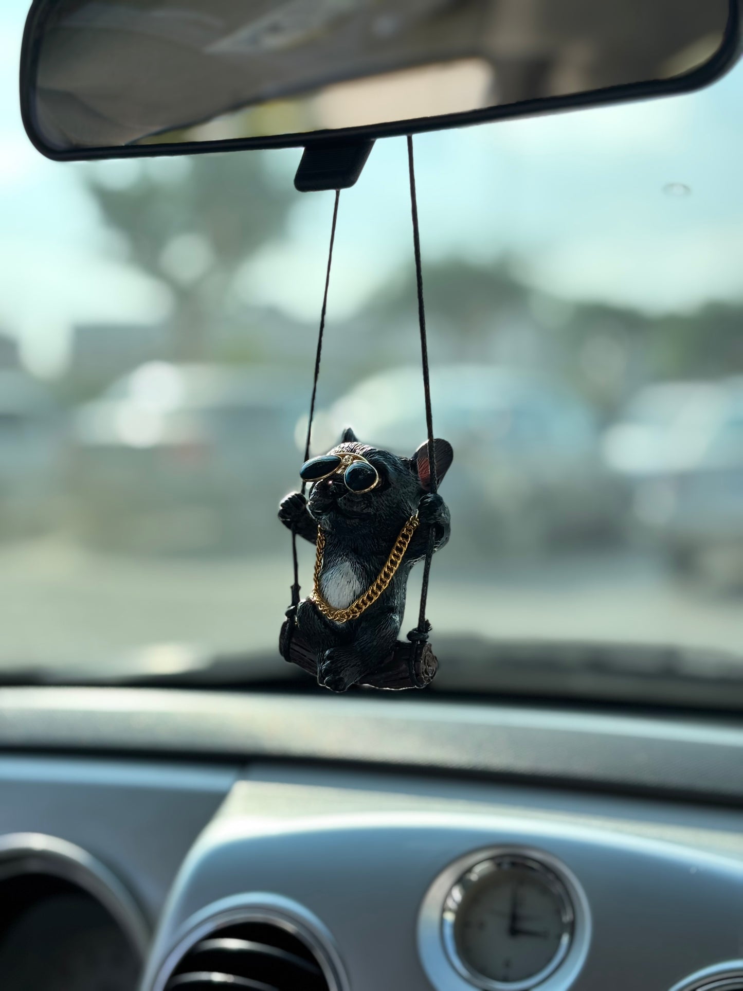 Cool Dog Mirror Pendent