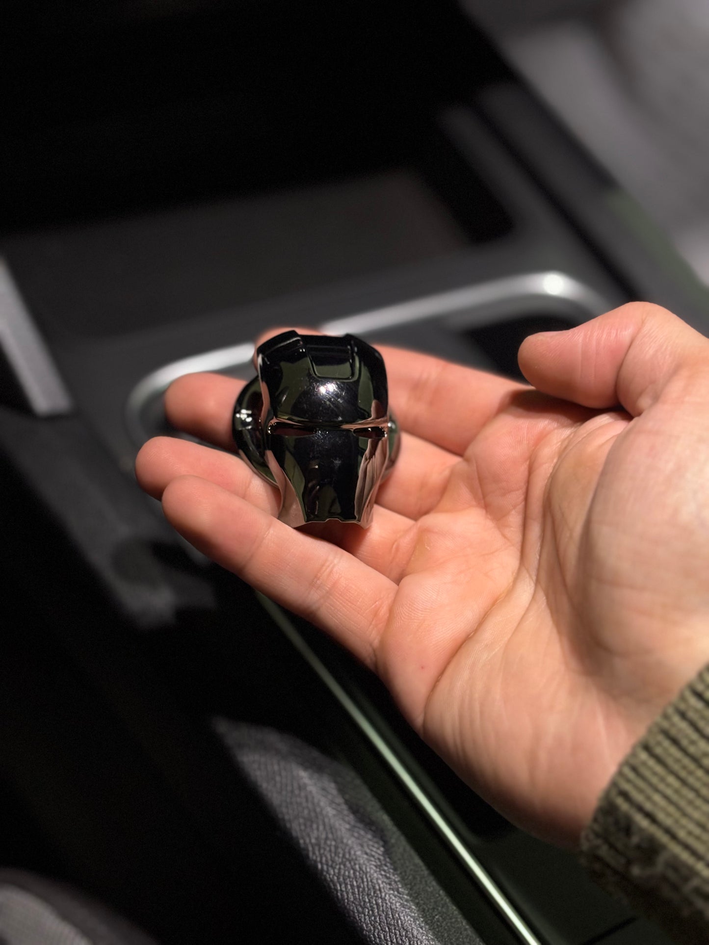 Grey Ironman Start Stop Button Cover