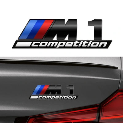 BMW M1 Competition Emblem