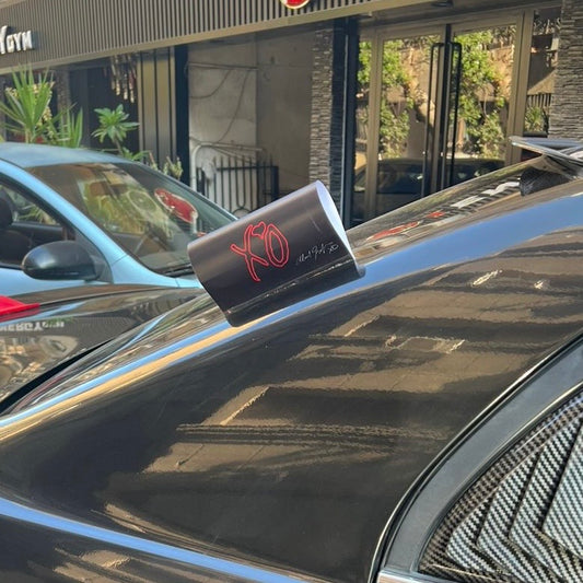 The Weeknd Car Tag