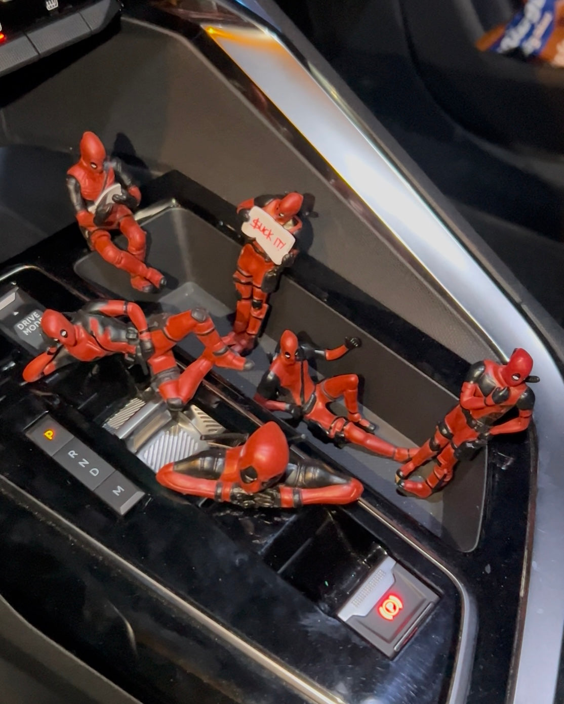 Deadpool Car Figure Pack Of 6