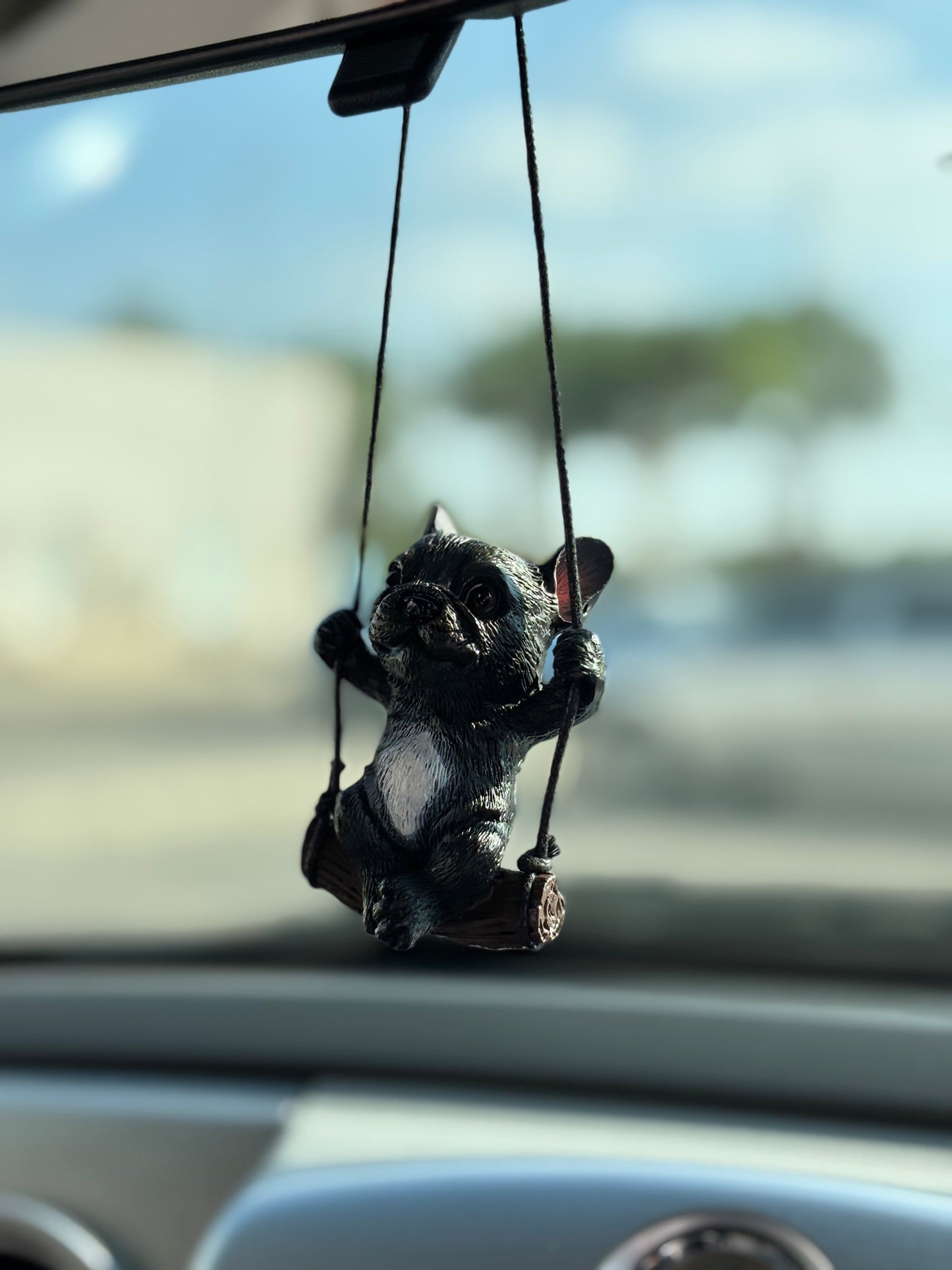 Cool Dog Mirror Pendent