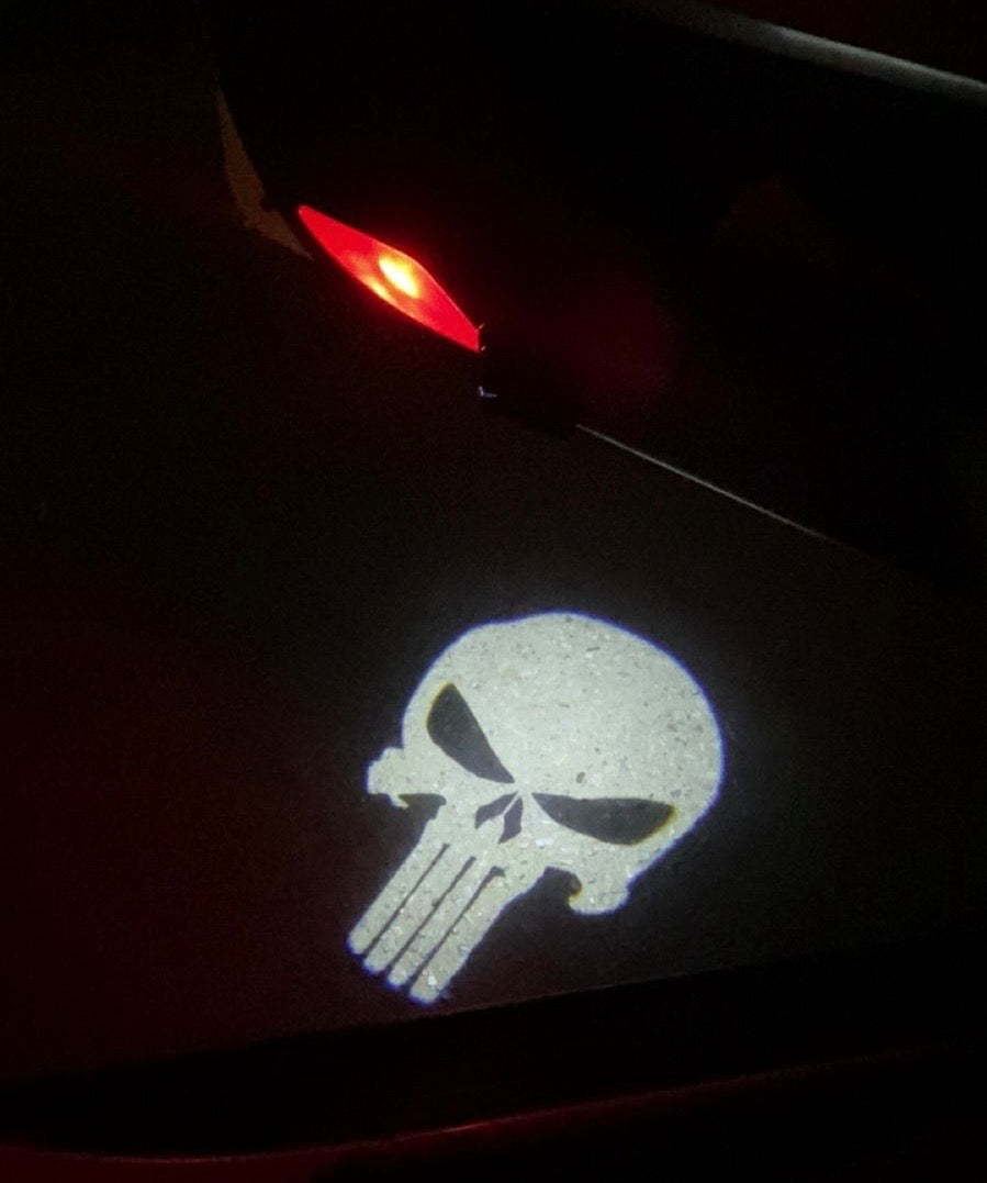 Punisher Welcome Door Lights